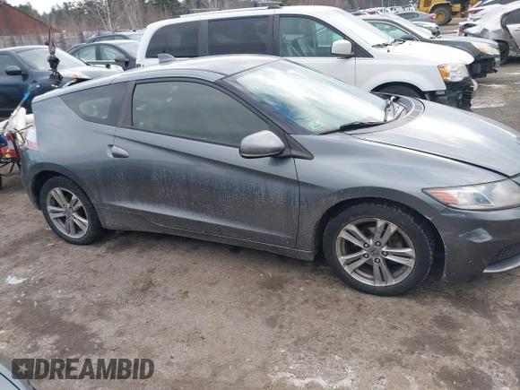2013 Honda CR-Z with VIN JHMZF1D40DS001277, listed as a IAAI auction lot 41352871 with 81,423 mi miles. Bid and sale history available at carsss.com. Image 13.