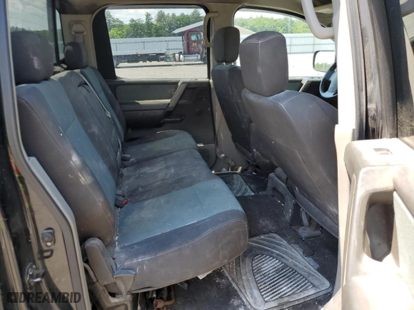 2004 Nissan Titan LE with VIN 1N6AA07B74N563125, listed as a Copart auction lot 59630134 with 161,549 mi miles and Clean Title. Bid and sale history available at carsss.com. Image 10.