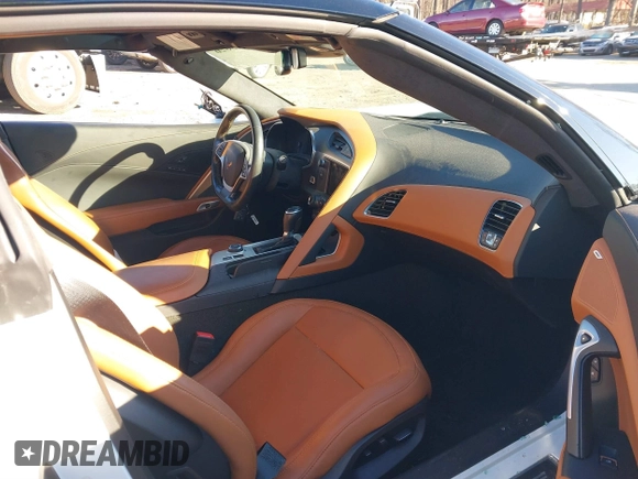 2018 Chevrolet Corvette 3LT with VIN 1G1YF2D77J5104700, listed as a IAAI auction lot 41225626 with 25,091 mi miles. Bid and sale history available at carsss.com. Image 5.