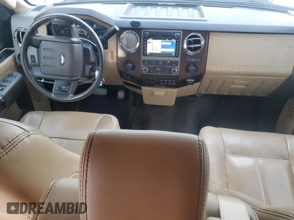 2012 Ford F-350 XL with VIN 1FT8W3DT3CEB66575, listed as a Copart auction lot 85498144 with 242,414 mi miles and Salvage Title. Bid and sale history available at DreamBid. Image 8.