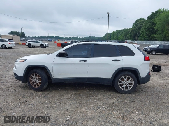 2016 Jeep Cherokee Sport with VIN 1C4PJLAB6GW190729, listed as a IAAI auction lot 42493948 with 164,613 mi miles and . Bid and sale history available at DreamBid. Image 14.