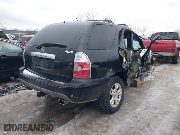 2006 Acura MDX Touring w/Navi with VIN 2HNYD18856H508292, listed as a IAAI auction lot 41542294 with 1 mi miles. Bid and sale history available at carsss.com. Image 4.