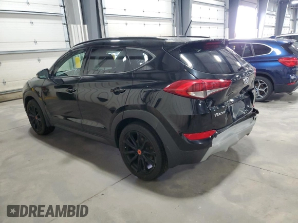 2017 Hyundai Tucson Sport with VIN KM8J3CA25HU534186, listed as a Copart auction lot 52207315 with 110,988 mi miles and Salvage Title. Bid and sale history available at DreamBid. Image 2.