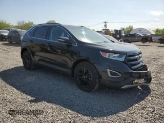 2018 Ford Edge SEL with VIN 2FMPK4J82JBB47176, listed as a Copart auction lot 55318775 with 66,847 mi miles and Salvage Title. Bid and sale history available at carsss.com. Image 4.