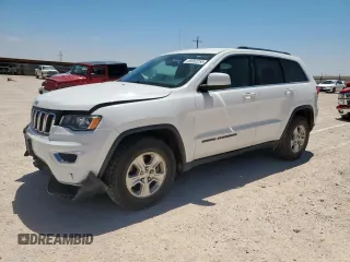 2017 Jeep Grand Cherokee Laredo with VIN 1C4RJEAG9HC656527, listed as a Copart auction lot 58002255 with 110,406 mi miles and Salvage title. Bid and sale history available at DreamBid. Image 1.