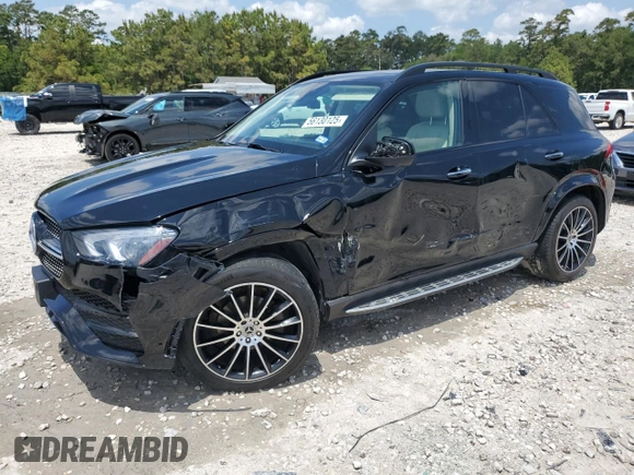 2021 Mercedes-Benz GLE 350 with VIN 4JGFB4KB3MA478323, listed as a Copart auction lot 56130125 with 34,126 mi miles and Clean title. Bid and sale history available at DreamBid. Image 1.