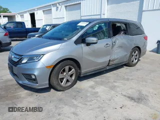 2019 Honda Odyssey EX-L with VIN 5FNRL6H74KB011915, listed as a IAAI auction lot 41898504 with 80,466 mi miles. Bid and sale history available at carsss.com. Image 17.