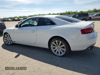 2012 Audi A5 2.0T Premium Plus with VIN WAULFAFRXCA013809, listed as a Copart auction lot 50455945 with 80,708 mi miles and Salvage Title. Bid and sale history available at carsss.com. Image 2.