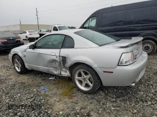 2003 Ford Mustang GT Deluxe with VIN 1FAFP42X33F380899, listed as a Copart auction lot 42158555 with 142,086 mi miles and Salvage Title. Bid and sale history available at carsss.com. Image 2.