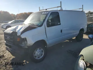 2008 Ford Econoline Cargo Commercial with VIN 1FTSE34LX8DA26934, listed as a Copart auction lot 77961784 with 133,167 mi miles and Salvage Title. Bid and sale history available at DreamBid. Image 1.