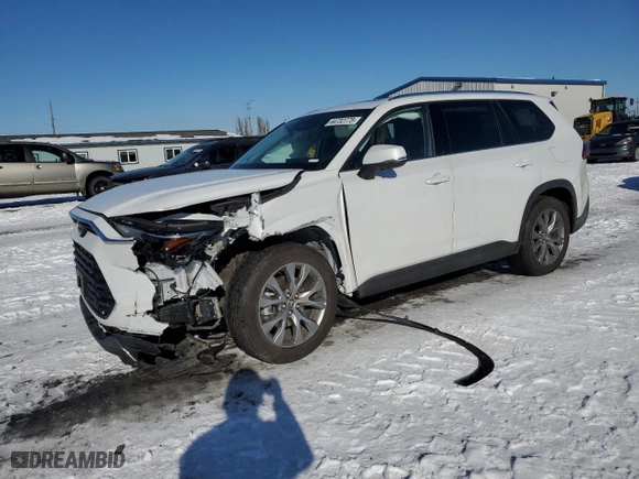 2024 Toyota Grand Highlander Hybrid XLE with VIN 5TDACAB51RS004790, listed as a Copart auction lot 44732775 with NaN miles and Salvage Title. Bid and sale history available at carsss.com. Image 1.