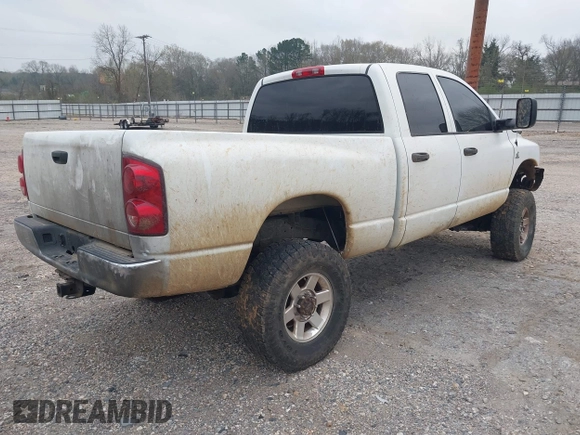 2007 Dodge Ram 2500 SLT with VIN 1D7KS28C97J569114, listed as a IAAI auction lot 41763621 with 363,860 mi miles. Bid and sale history available at carsss.com. Image 4.