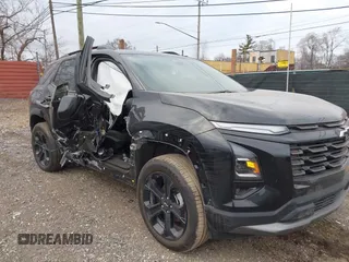 2025 Chevrolet Equinox AWD LT with VIN 3GNAXPEG9SL160521, listed as a IAAI auction lot 41287850 with 2,554 mi miles. Bid and sale history available at carsss.com. Image 6.