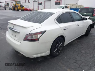 2014 Nissan Maxima S with VIN 1N4AA5AP6EC453903, listed as a IAAI auction lot 41194551 with 75,126 mi miles and . Bid and sale history available at DreamBid. Image 4.