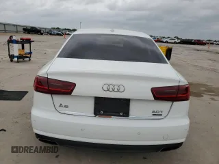 2016 Audi A6 Premium with VIN WAUFFAFCXGN043643, listed as a Copart auction lot 54610795 with Not provided miles and Salvage title. Bid and sale history available at DreamBid. Image 6.