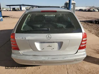 2004 Mercedes-Benz C 240 with VIN WDBRH61J64F464874, listed as a Copart auction lot 65477264 with 184,239 mi miles and Salvage title. Bid and sale history available at DreamBid. Image 6.