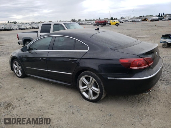 2013 Volkswagen CC R-Line with VIN WVWBP7AN5DE567272, listed as a Copart auction lot 76392474 with 98,450 mi miles and Salvage Title. Bid and sale history available at DreamBid. Image 2.
