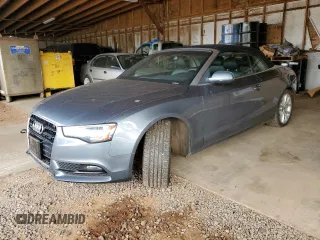 2013 Audi A5 Premium Plus z VIN WAULFAFH8DN003166, wystawiony jako Copart lot #51635015 z przebiegiem 73 022 mil mil oraz Szkody całkowita. Historia ofert i sprzedaży dostępna na DreamBid. Obrazek 1.