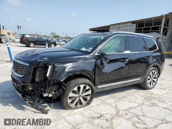 2021 Kia Telluride EX z VIN 5XYP34HC1MG117517, wystawiony jako Copart lot #51983995 z przebiegiem Nie podano mil oraz Szkoda całkowita • Salvage title. Historia ofert i sprzedaży dostępna na DreamBid. Obrazek 1.