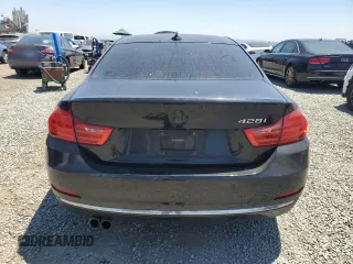 2014 BMW 4 Series 428i with VIN WBA3N3C57EF712370, listed as a Copart auction lot 63108215 with 151,779 mi miles and Salvage title. Bid and sale history available at DreamBid. Image 6.