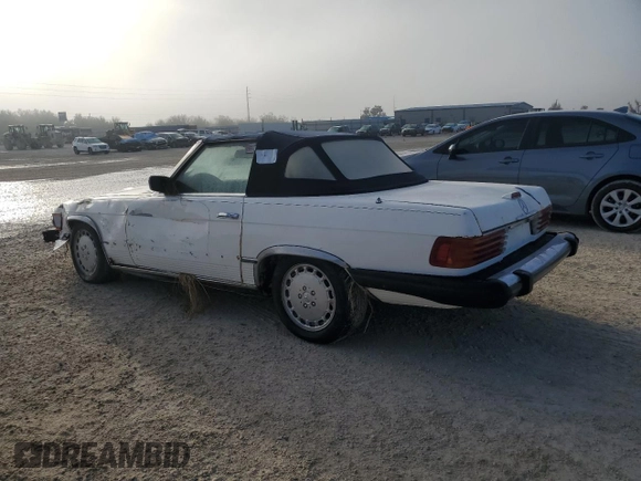 1980 Mercedes-Benz SL with VIN 10704412062529, listed as a Copart auction lot 77941784 with Not provided miles and Salvage title. Bid and sale history available at DreamBid. Image 2.