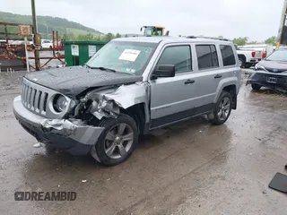 2017 Jeep Patriot Sport SE with VIN 1C4NJPBA2HD118671, listed as a IAAI auction lot 42356680 with 129,497 mi miles and . Bid and sale history available at DreamBid. Image 17.