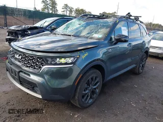 2023 Kia Sorento X-Line EX with VIN 5XYRHDLF1PG227287, listed as a IAAI auction lot 41645604 with 12,694 mi miles. Bid and sale history available at carsss.com. Image 2.