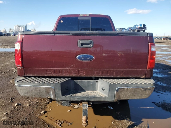 2010 Ford Super Duty F-250 SRW XL with VIN 1FTSX2B59AEA11222, listed as a Copart auction lot 49899575 with 0 mi miles and Salvage Title. Bid and sale history available at carsss.com. Image 6.