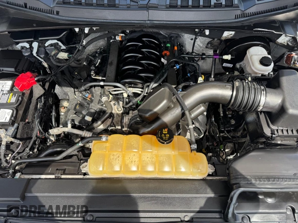 2020 Ford F-150 XL with VIN 1FTEX1C50LKE46270, listed as a Copart auction lot 54717115 with 41,241 mi miles and Non Repairable. Bid and sale history available at DreamBid. Image 14.