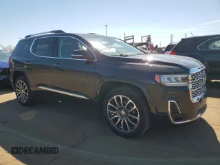 2020 GMC Acadia Denali with VIN 1GKKNXLS6LZ222918, listed as a Copart auction lot 53635895 with 42,990 mi miles and Salvage title. Bid and sale history available at DreamBid. Image 4.