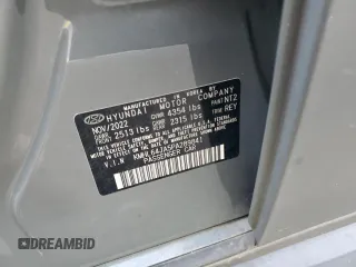 2023 Hyundai Sonata SEL with VIN KMHL64JA5PA289841, listed as a Copart auction lot 42787355 with 41,981 mi miles and Salvage Title. Bid and sale history available at DreamBid. Image 13.