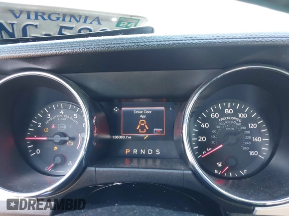 2016 Ford Mustang EcoBoost Premium with VIN 1FATP8UH7G5274516, listed as a IAAI auction lot 41696048 with 136,080 mi miles and . Bid and sale history available at carsss.com. Image 7.