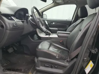 2013 Ford Edge SEL with VIN 2FMDK4JC4DBE22591, listed as a Copart auction lot 51941445 with 122,887 mi miles and Salvage Title. Bid and sale history available at carsss.com. Image 7.