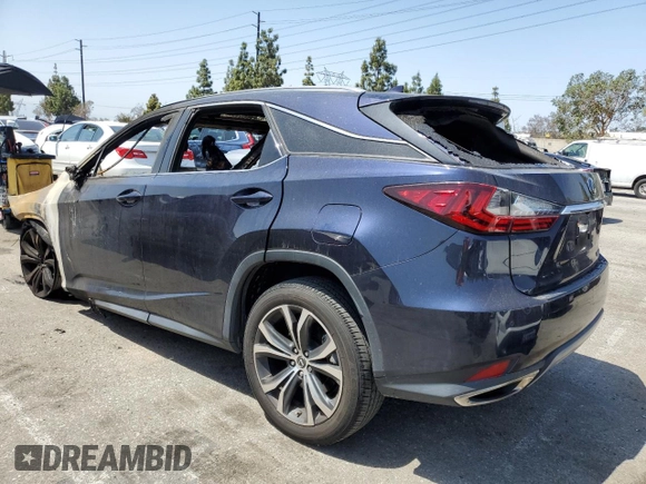 2022 Lexus RX with VIN 2T2HZMAA2NC244975, listed as a Copart auction lot 53982584 with 0 mi miles and Non Repairable. Bid and sale history available at carsss.com. Image 2.