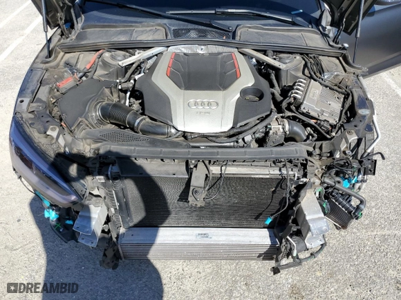 2018 Audi S5 Sportback Prestige with VIN WAUC4CF54JA065495, listed as a Copart auction lot 45535215 with NaN miles and Salvage Title. Bid and sale history available at carsss.com. Image 11.