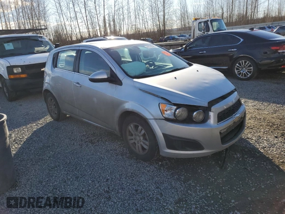 2014 Chevrolet Sonic LT with VIN 1G1JC6SB2E4175680, listed as a Copart auction lot 44746565 with 137,570 mi miles and Salvage Title. Bid and sale history available at carsss.com. Image 4.