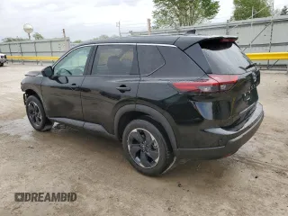2025 Nissan Rogue SV with VIN 5N1BT3BA4SC797728, listed as a Copart auction lot 53833725 with 17,449 mi miles and Clean Title. Bid and sale history available at DreamBid. Image 2.