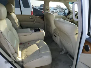 2011 Infiniti QX56 7-passenger with VIN JN8AZ2NF6B9502503, listed as a Copart auction lot 83369704 with Not provided miles and Salvage title. Bid and sale history available at DreamBid. Image 11.