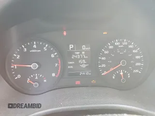 2023 Kia Rio S with VIN 3KPA25AD5PE548218, listed as a Copart auction lot 71808674 with 24,412 mi miles and Salvage Title. Bid and sale history available at DreamBid. Image 9.
