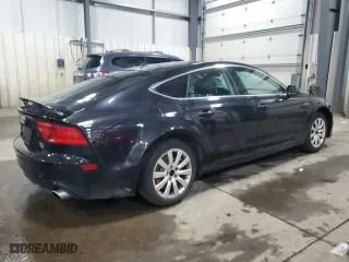 2014 Audi A7 3.0 Premium Plus with VIN WAUWGAFC2EN082639, listed as a Copart auction lot 50797845 with 181,685 mi miles and Salvage Title. Bid and sale history available at carsss.com. Image 3.