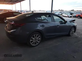 2015 Mazda 3 S Grand Touring with VIN JM1BM1W30F1240804, listed as a Copart auction lot 47406955 with Not Provided miles and Salvage Title. Bid and sale history available at DreamBid. Image 3.
