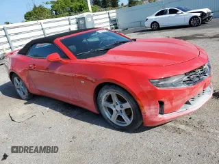 2020 Chevrolet Camaro 1LT with VIN 1G1FB3DX5L0117440, listed as a Copart auction lot 52282843 with 0 mi miles. Bid and sale history available at carsss.com. Image 4.