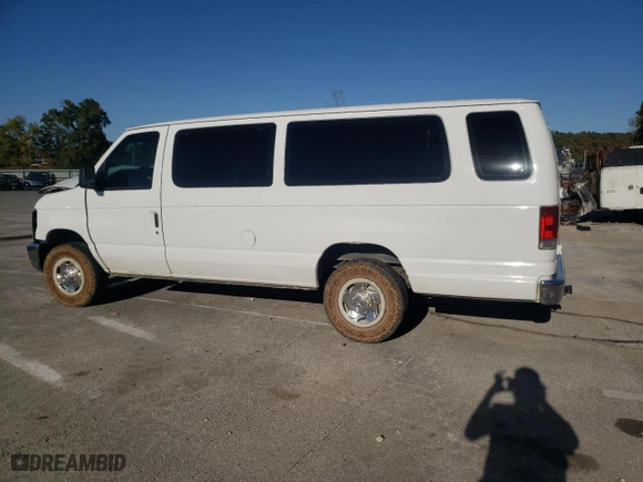 2010 Ford Econoline Wagon XL with VIN 1FBSS3BL6ADA82911, listed as a Copart auction lot 75835684 with 394,007 mi miles and Salvage Title. Bid and sale history available at carsss.com. Image 2.