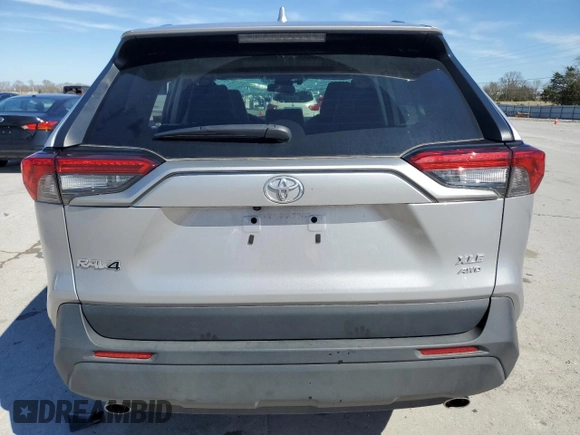 2024 Toyota RAV4 XLE Premium with VIN 2T3A1RFV9RC400917, listed as a Copart auction lot 49982875 with 13,573 mi miles and Salvage Title. Bid and sale history available at carsss.com. Image 6.