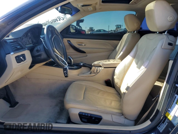 2014 BMW 4 Series 428i with VIN WBA3N7C58EK222051, listed as a Copart auction lot 88150695 with 91,830 mi miles and Salvage Title. Bid and sale history available at DreamBid. Image 7.