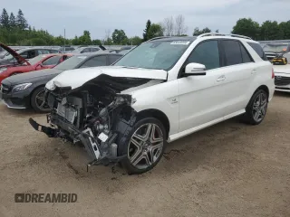 2013 Mercedes-Benz M with VIN 4JGDA7EB5DA110524, listed as a Copart auction lot 65643094 with 65,436 mi miles and Salvage Title. Bid and sale history available at carsss.com. Image 1.