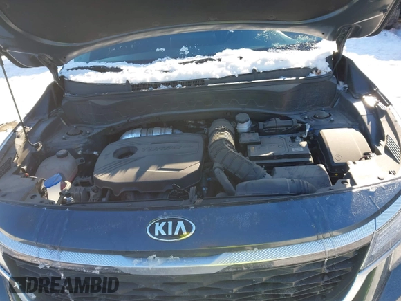 2021 Kia Seltos S with VIN KNDEUCA20M7133947, listed as a IAAI auction lot 41333131 with 28,106 mi miles. Bid and sale history available at carsss.com. Image 10.