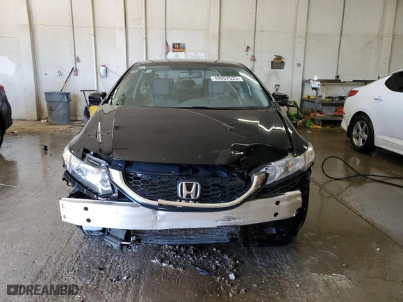 2015 Honda Civic Sedan LX with VIN 19XFB2F51FE016520, listed as a Copart auction lot 49957525 with 127,823 mi miles and Salvage Title. Bid and sale history available at carsss.com. Image 5.