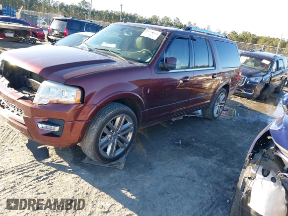2017 Ford Expedition Max Limited with VIN 1FMJK1KT8HEA62915, listed as a IAAI auction lot 41720064 with 67,744 mi miles and . Bid and sale history available at DreamBid. Image 17.
