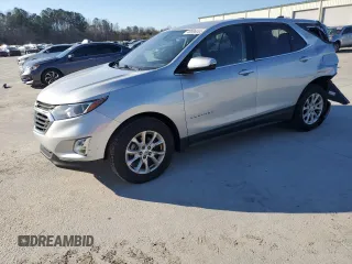2018 Chevrolet Equinox LT with VIN 2GNAXSEV3J6141466, listed as a Copart auction lot 46596005 with 121,609 mi miles and Salvage Title. Bid and sale history available at carsss.com. Image 1.